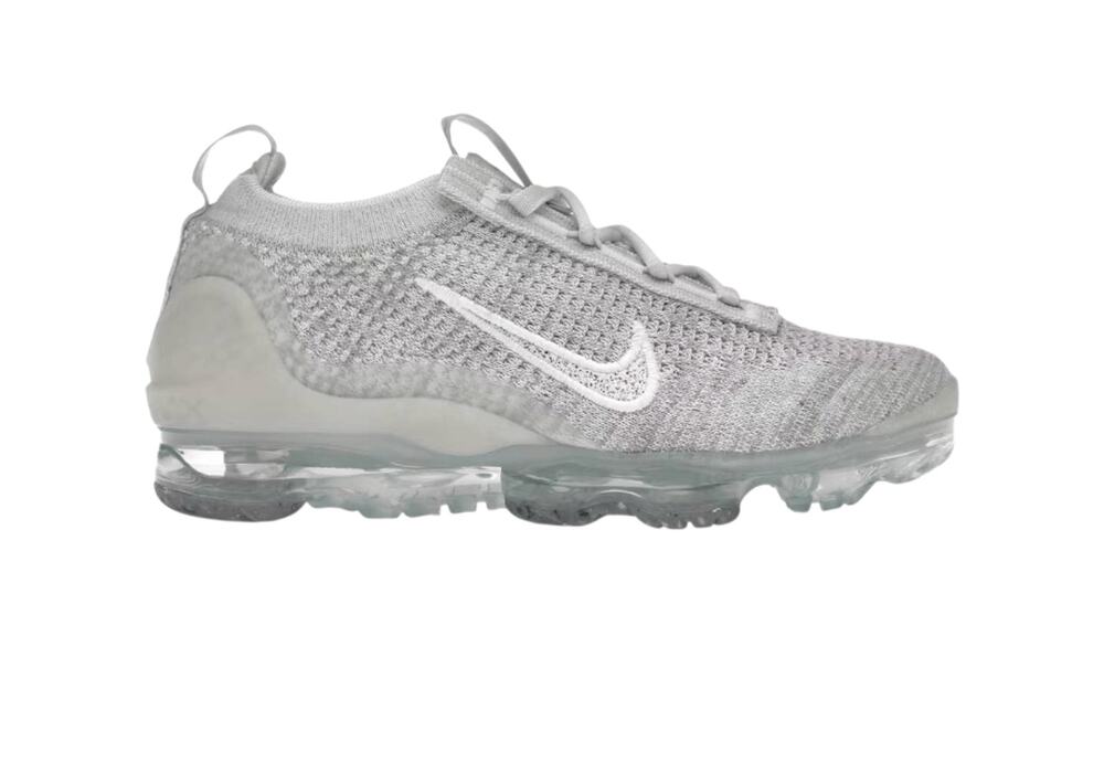 NIKE Air VaporMax 2021 Flyknit 'Phantom Summit White' Running Shoes Size 9